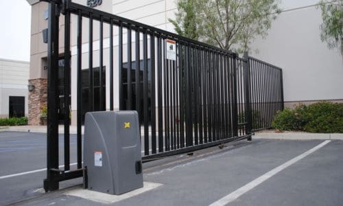 Automatic sliding gate and operator serviced in Los Angeles